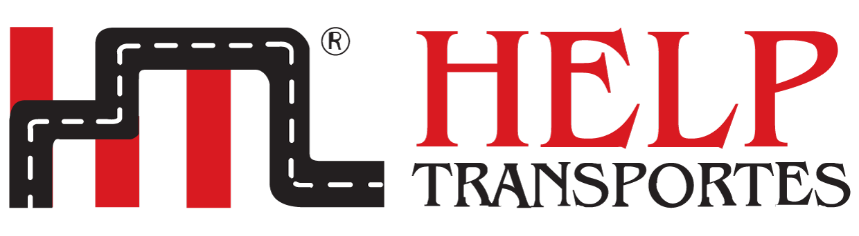 Logo Help Transportes Solução em transporte de cargas pesadas